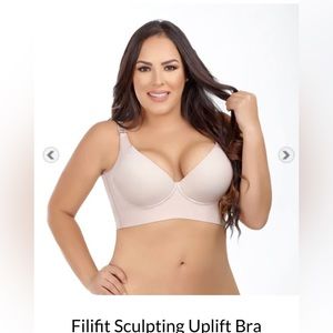 Back smoothing Bra 46 G Pink Nude Longline Bra The TikTok Bra!